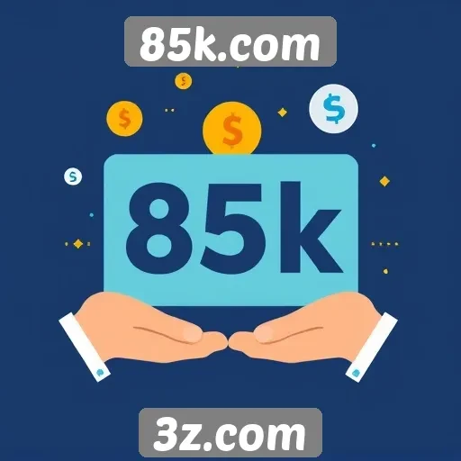 Formas de pagamento aceitas no 85k.com