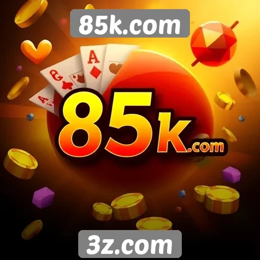 A variedade de jogos disponíveis no 85k.com